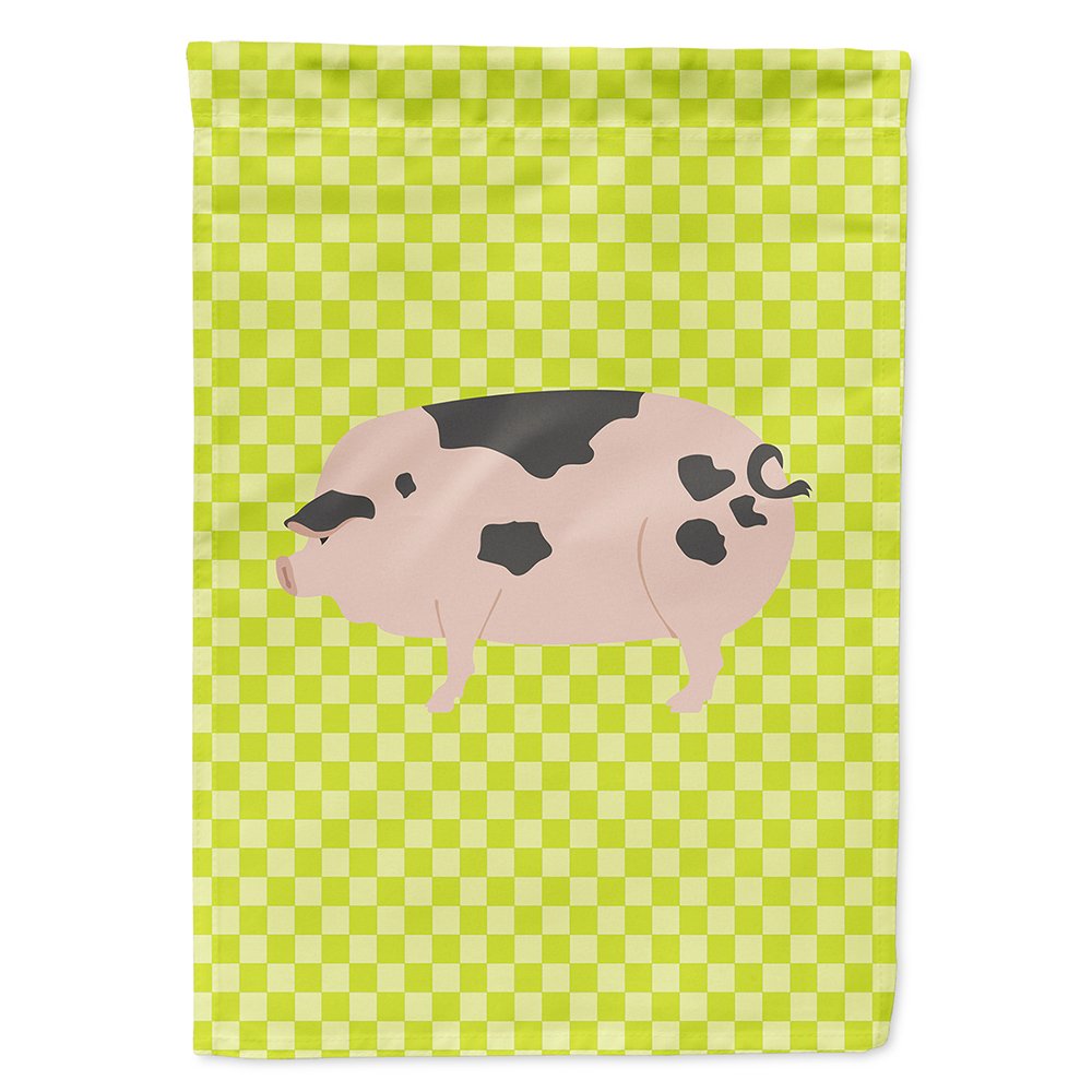 Gloucester Old Spot Pig drapeau de maison en toile robuste contre la décoloration