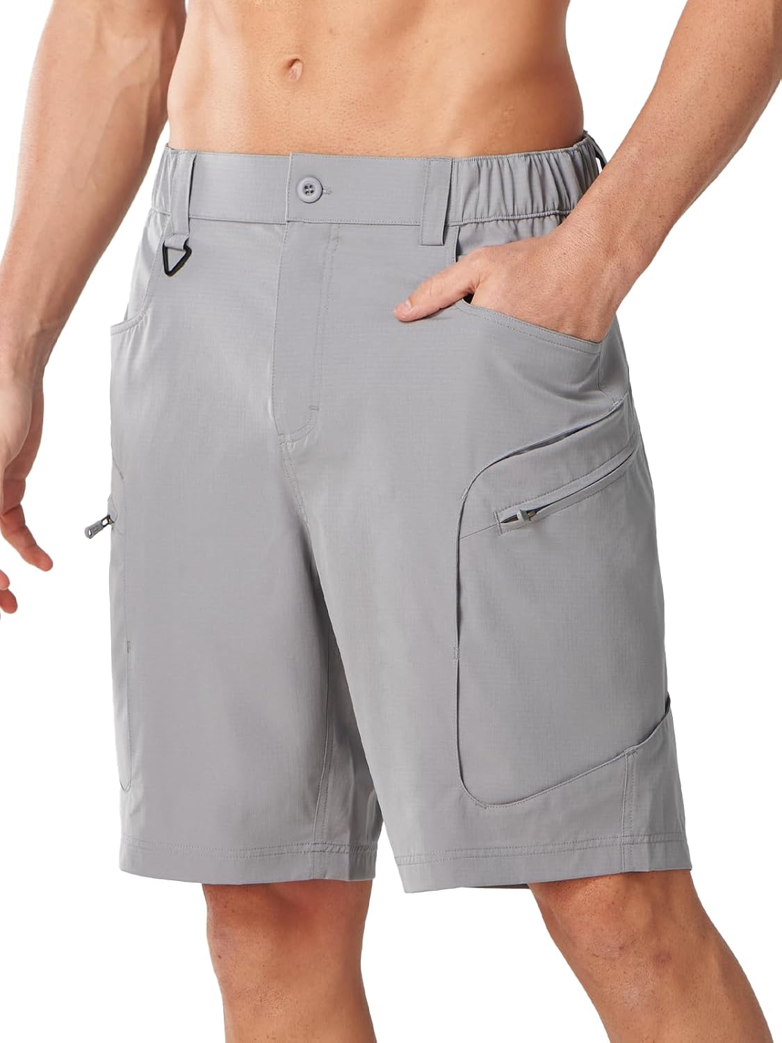 NORTHYARD Mens Hiking Cargo Shorts 9 Lightweight Outdoor Summer Shorts Quick Dry with 4 Pockets for Tactical Fishing