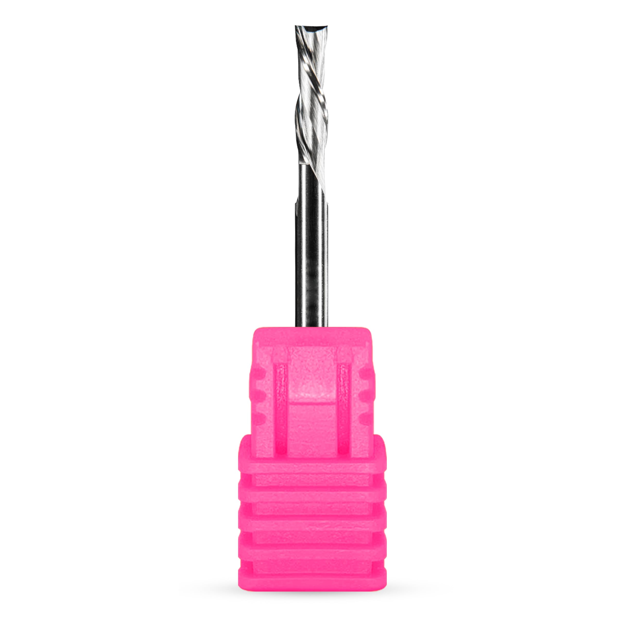 Frez CNC do drewna i tworzyw sztucznych – Down-Cut (wióry w dół), dwuostrzowy, rowek spiralny, HRC65 | Seria WD – D6.0x6.0xL24/60