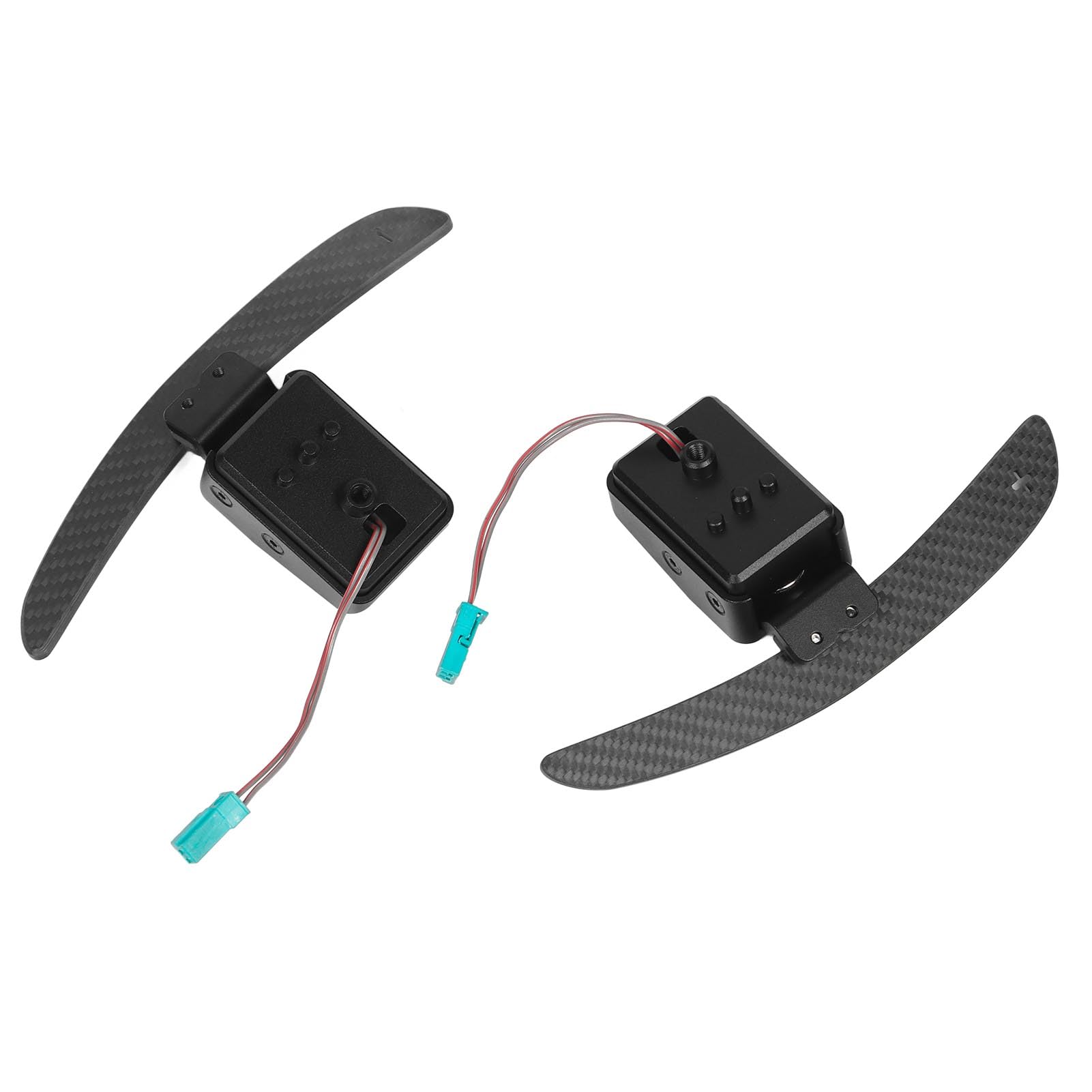 Leva de de Volante Magnética Fibra de Carbono 14cm | Extensiones de palanca de cambios, aleación de metal y fibra de carbono, de marchas interior, ajuste para vehículos G42