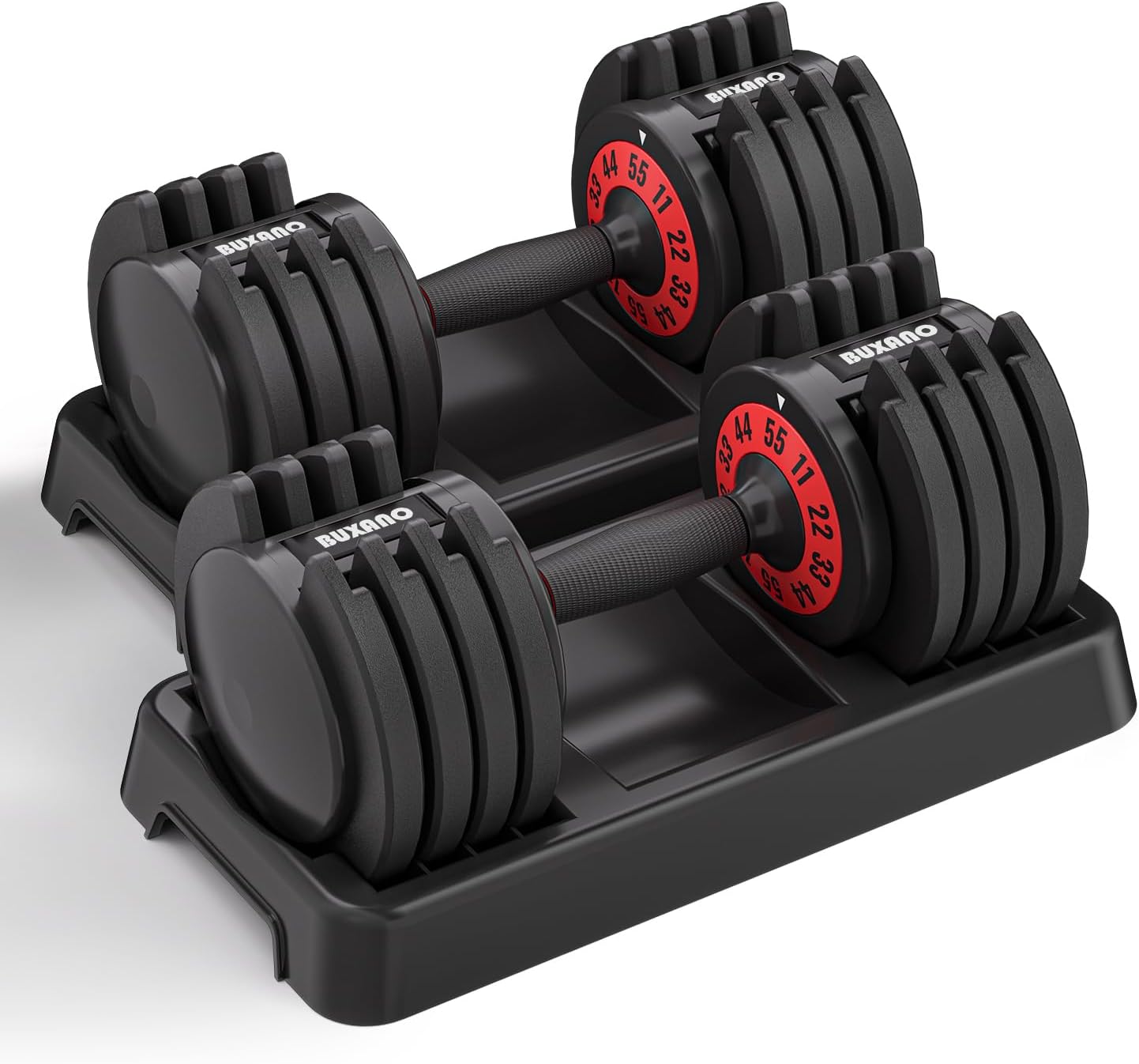 Adjustable Dumbbells 55LB Single Dumbbell 5 in 1 Free Dumbbell Weights