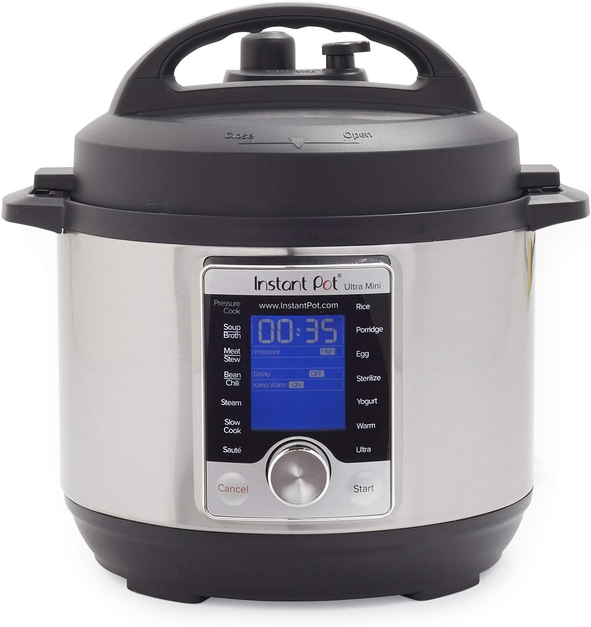 Instant Pot Ultra 3 Qt 10in1 Multi Use Programmable Pressure Cooker, Slow Cooker