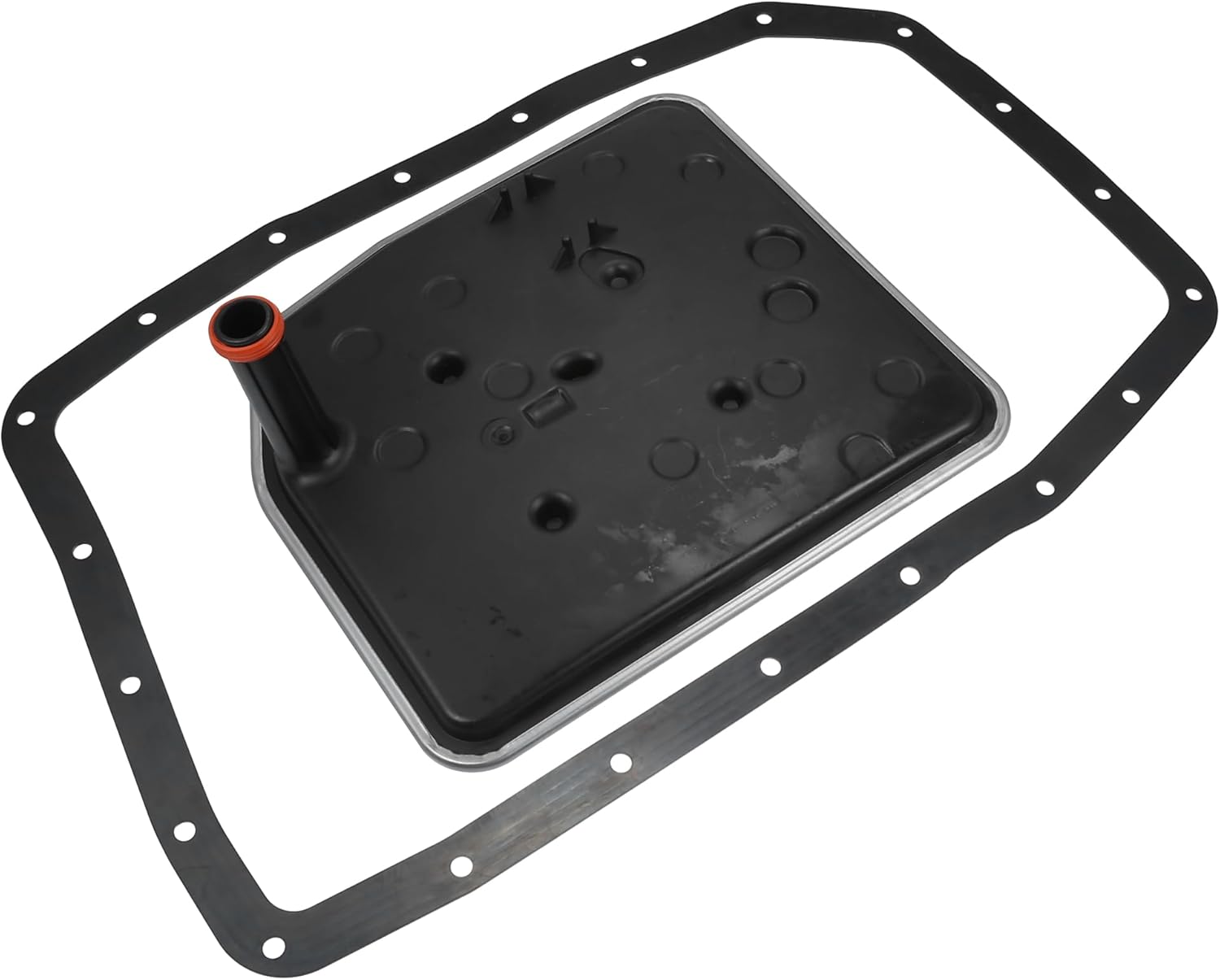 X AUTOHAUX Automatic Transmission Filter Oil Pan Gasket Kit for Ford F-150 2011-2019 for Ford for Mustang 2011-2019 No.BL3Z7A098A/6L2Z7A191BA