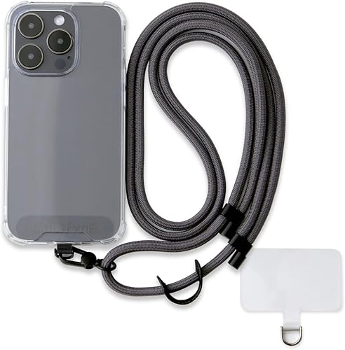 Miniatura 7 de Cordón universal para teléfono, correa cruzada antirrobo para iPhone 16 Pro Max y la mayoría de teléfonos inteligentes, soporte ajustable para el