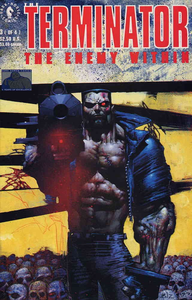 アメコミ ターミネーター Amazon.com: Terminator, The: The Enemy Within #3 VF ; Dark Horse