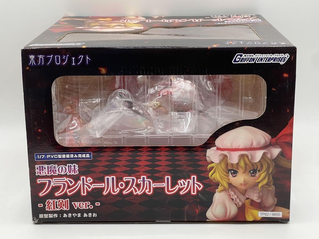 悪魔の妹　フランドール・スカーレット 紅剣 ver. 1/7 PVCフィギュア Amazon | 東方project フィギュア 1/7 悪魔の妹 フランドール