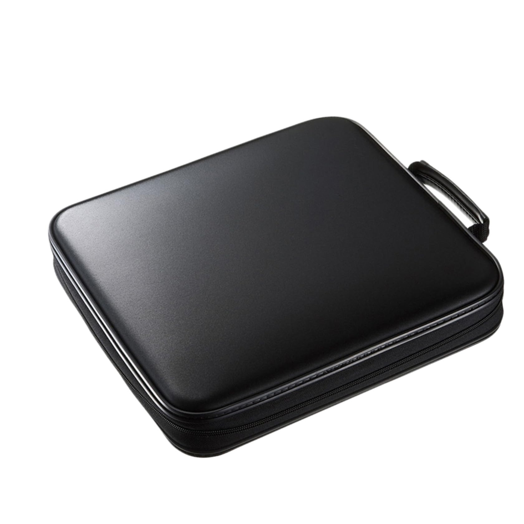 Sosoport Porta Cd Portatile in Rigido Custodia Per Dvd Rivestimento Interno in Non Organizzatore Per Cd e Dvd Maniglia Capacità Fino Dischi
