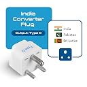 Ceptics (USA, UK, China & More) to India (Type D) Travel Adapter Plug - CE Certified - RoHS Compliant (GP-10) gallery image