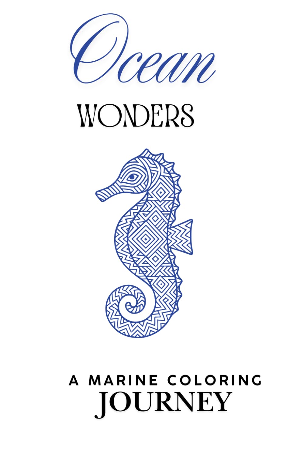 Ocean Wonders: Coloring Book