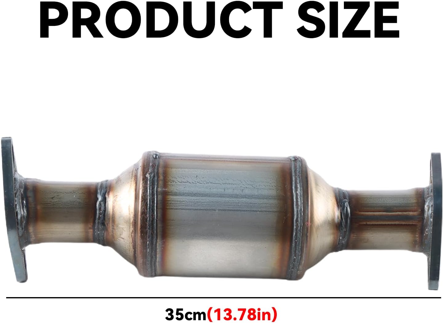 Direct Fit Catalytic Converter Compatible with Mazda Miata 1.6L L4 1990 1991 1992 1993 Automotive Replacement Part with Gasket