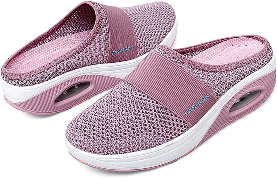 YisiNP Scarpe Donna Traspiranti e Casual con Cuscino d'Aria Scarpe Ortopediche Antiscivolo per Scarpe da Passeggio