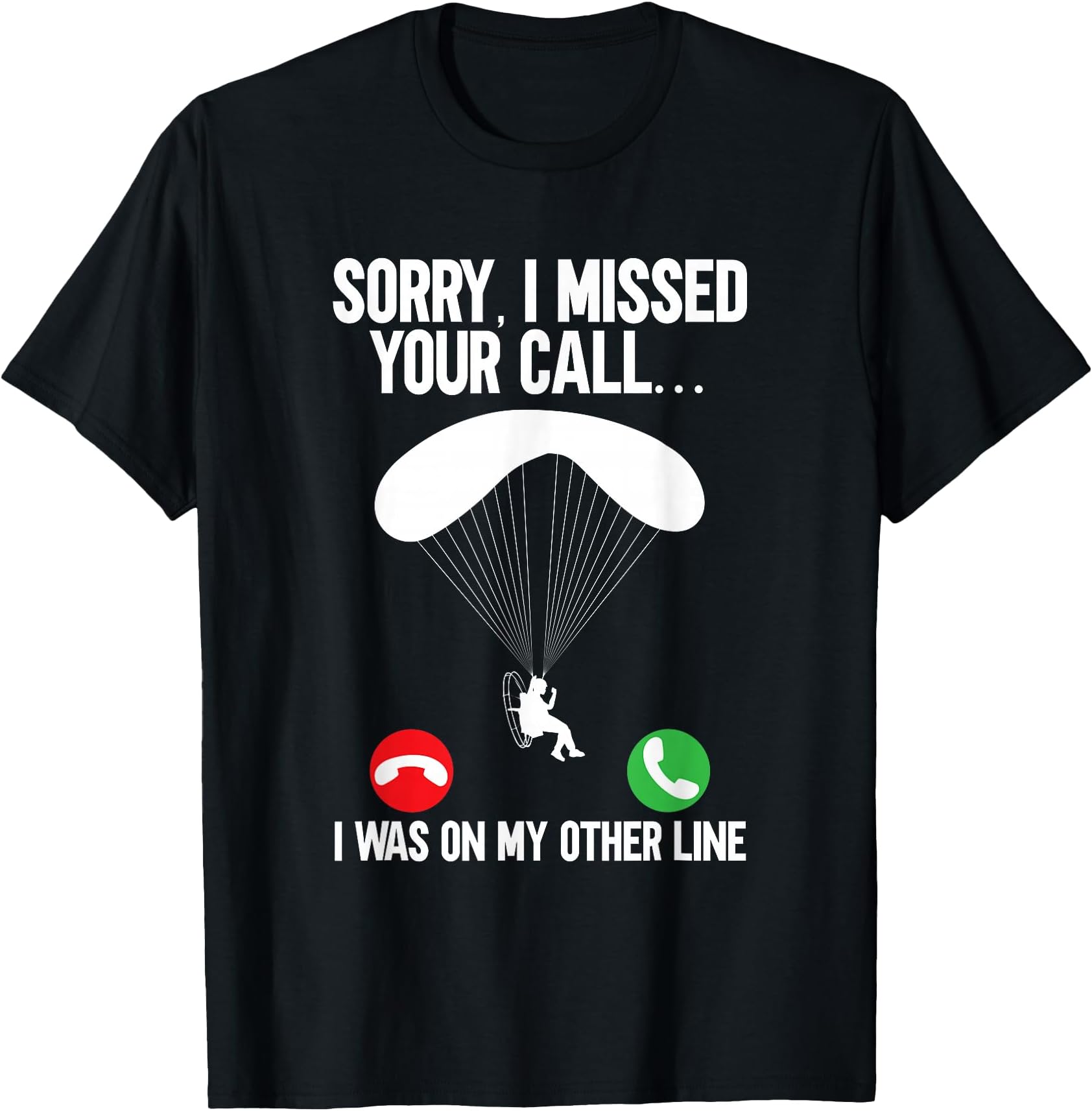 Parasol Flying Motorised Paraglider T-Shirt
