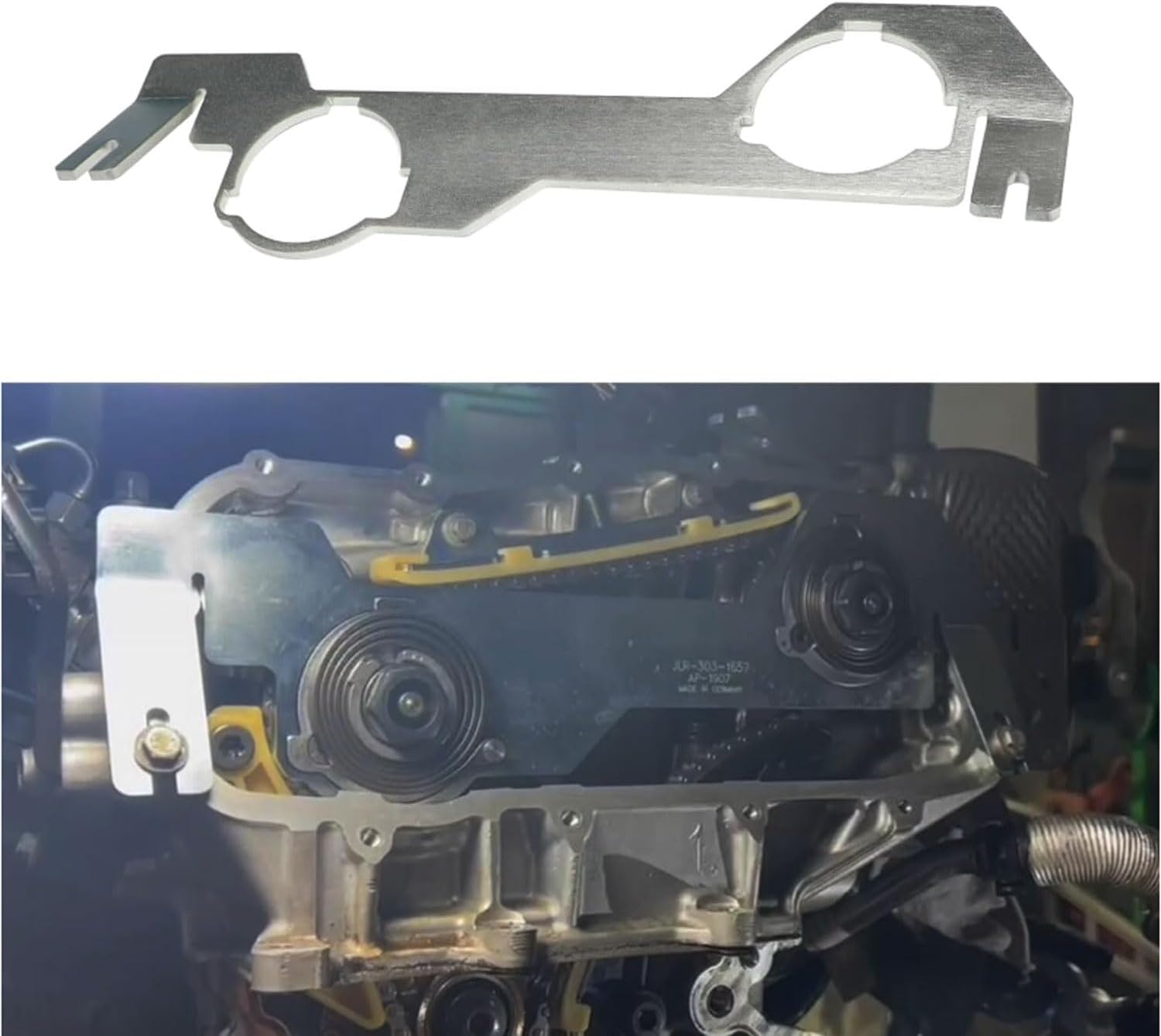 DPTOOL VCT Camshaft Crankshaft Locking Timing Tool Set for Land Rover 3.0T PT306 I6 Gasoline Inline 6-Cylinder Engine CVVL Piston Compression Reset Tool 303-1639 303-1656 303-1657 303-1658 303-1659