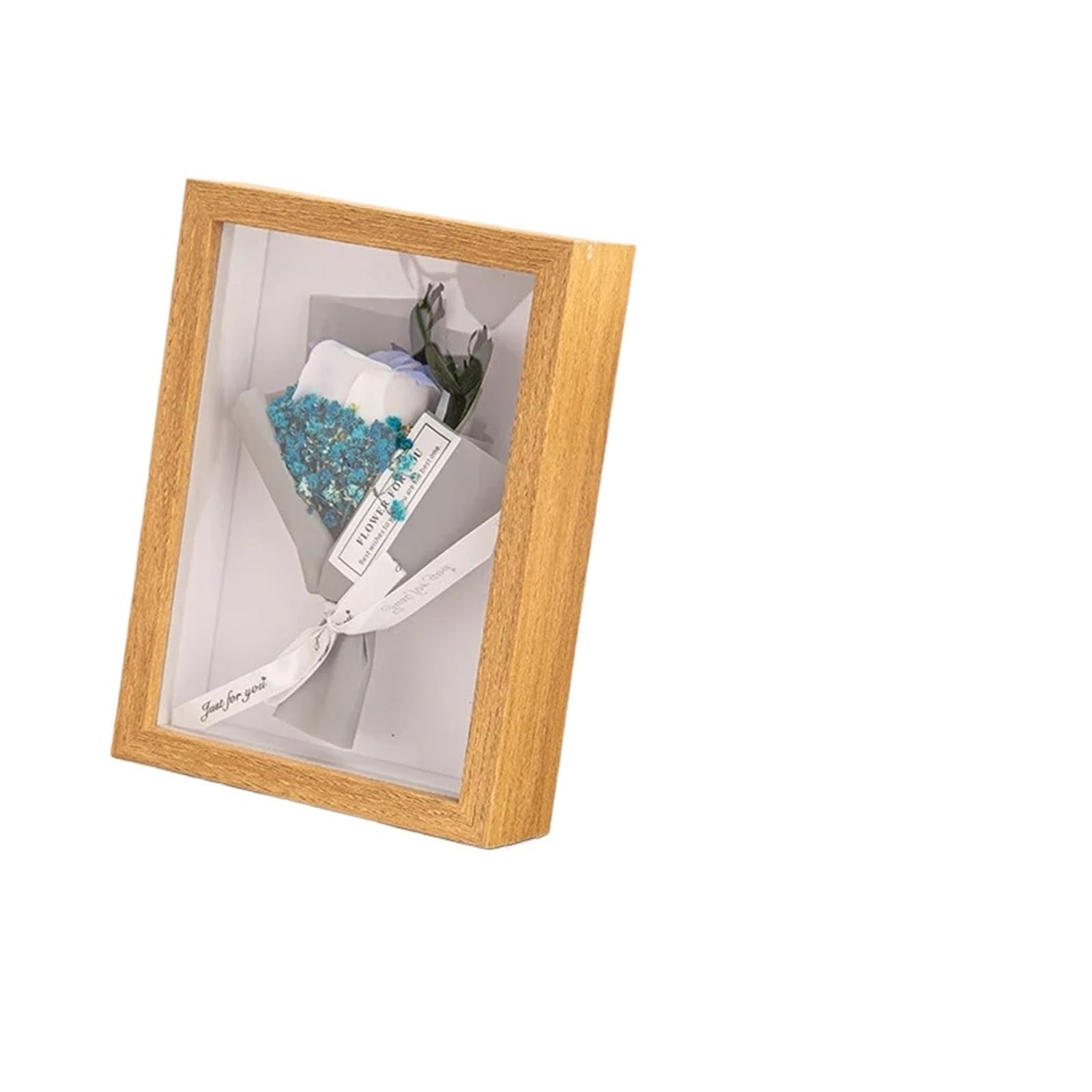 Shadowbox Frame, 3D Wooden Photo Box Frame Multicolor Multiple Sizes For Crafts, Photos, Specimens(Wood-depth-3cm,A4)