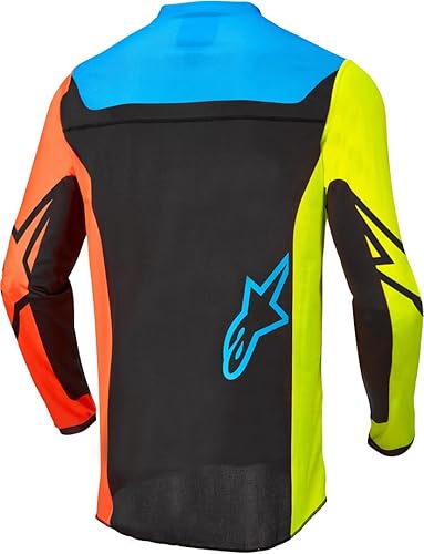 Miniatura 6 de Alpinestars Racer Supermatic Jersey NegroRojo Brillante Lg (3761522-1303-L)