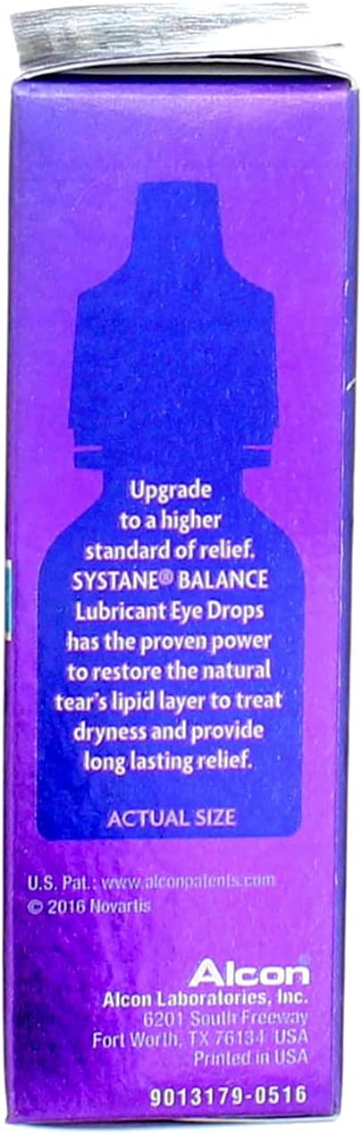 Systane Balance Restorative Lubricant Eye Drops - 10 ml, Pack of 5