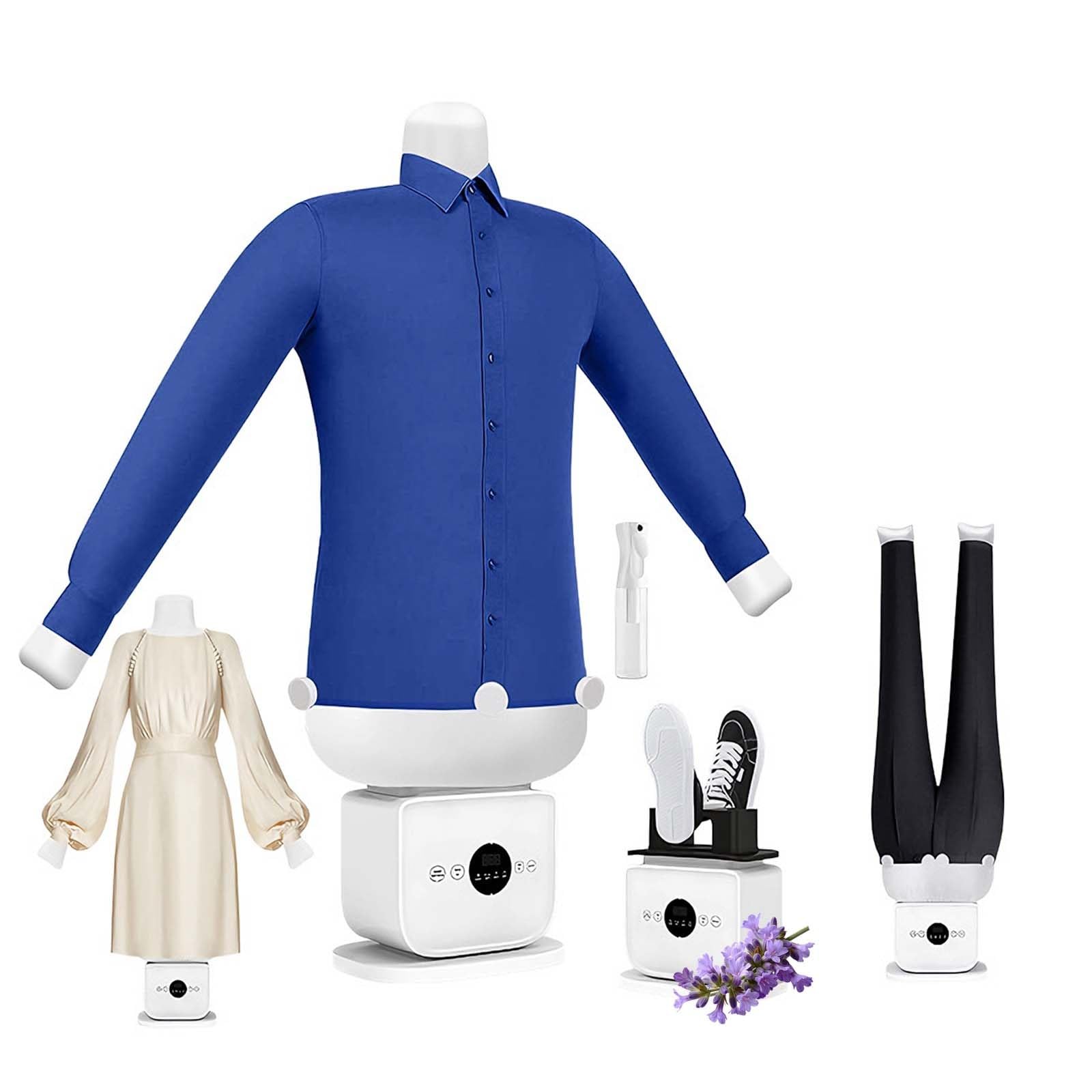 Défroisseur gonflable mains libres vapeur 1400W pour robe et pantalon