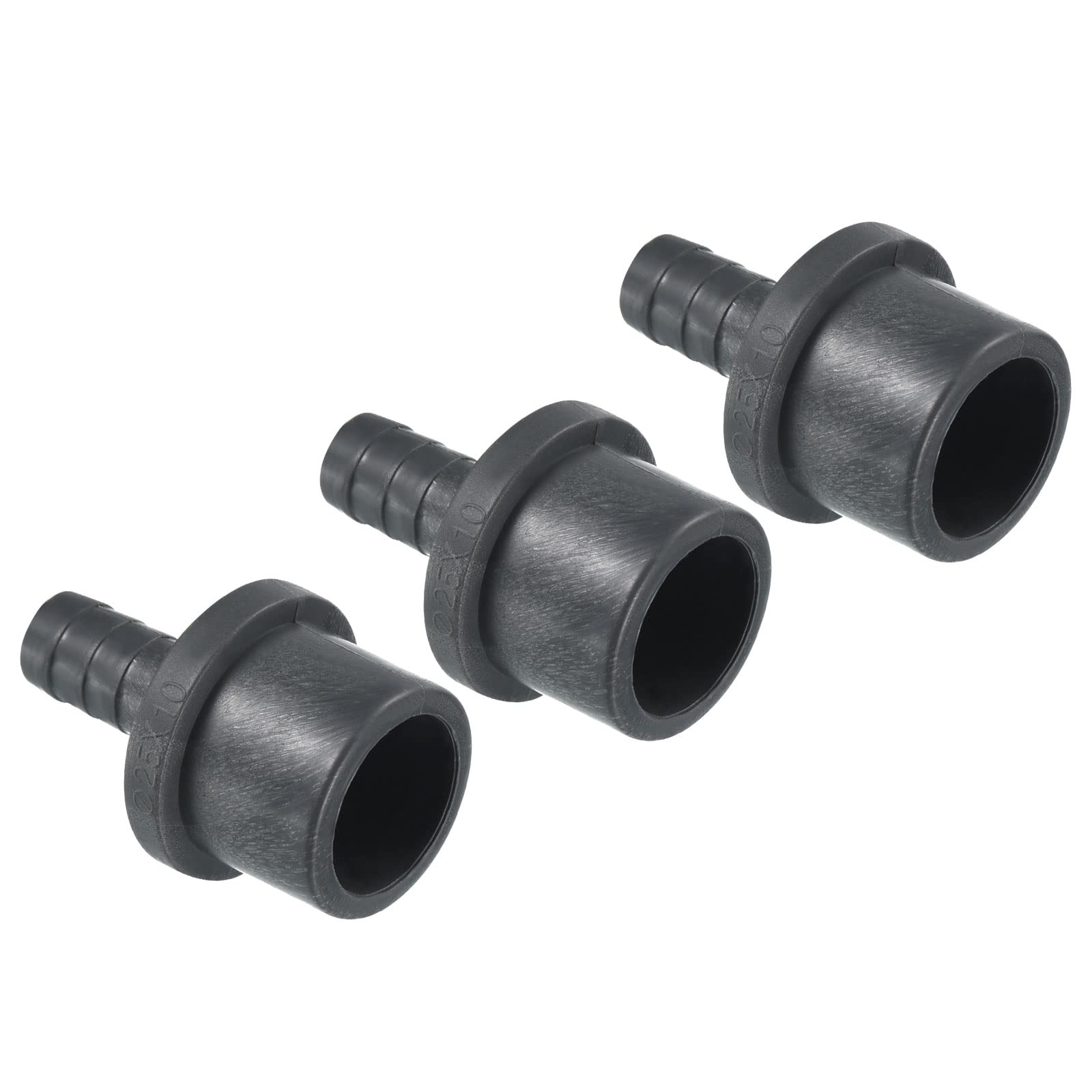 PATIKIL UPVC Reductor Tubo Montaje 32mm OD 25mm Púas, 2 Paquetes Rectos Acoplamientos Adaptador Conector, Gris — view 7