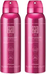 Desodorante Feminino Egeo Dolce Boticário Kit Com 2 Unidades