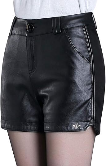 leather shorts 2018