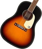 Vista 1 de Gretsch Jim Dandy Dreadnought - Guitarra acústica para diestros de 6 cuerdas con diapasón de nogal (Rex Burst)