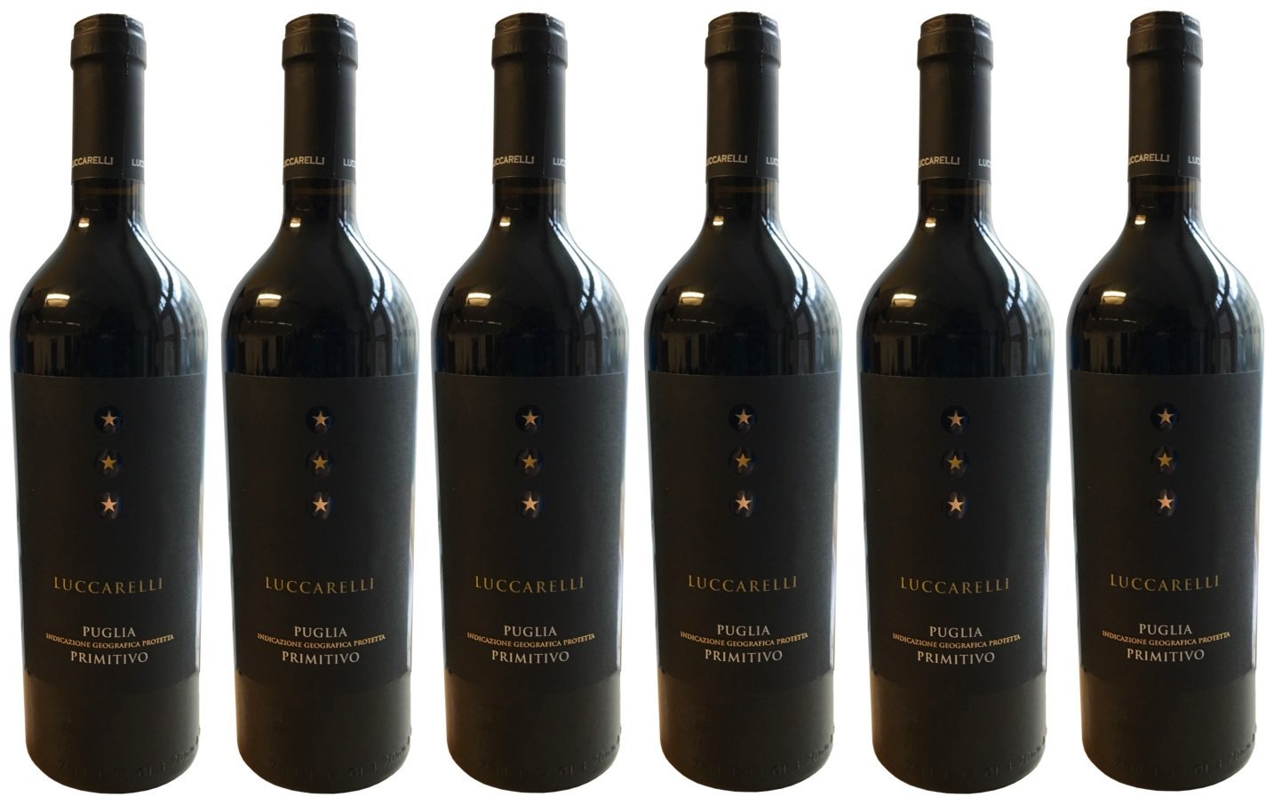Primitivo LUCCARELLI Puglia (6 X 0,75 L) - trockener Rotwein