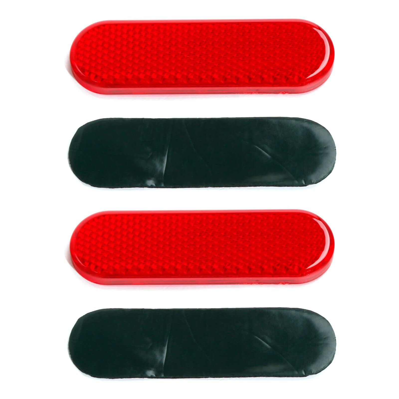 TCMT Motorcycle Rear Fender Red Reflectors Fit For Harley Davidson Softail Low Rider Fat Bob Softail Standard Street Bob Sport Glide Softail Slim Deluxe 2018-2023