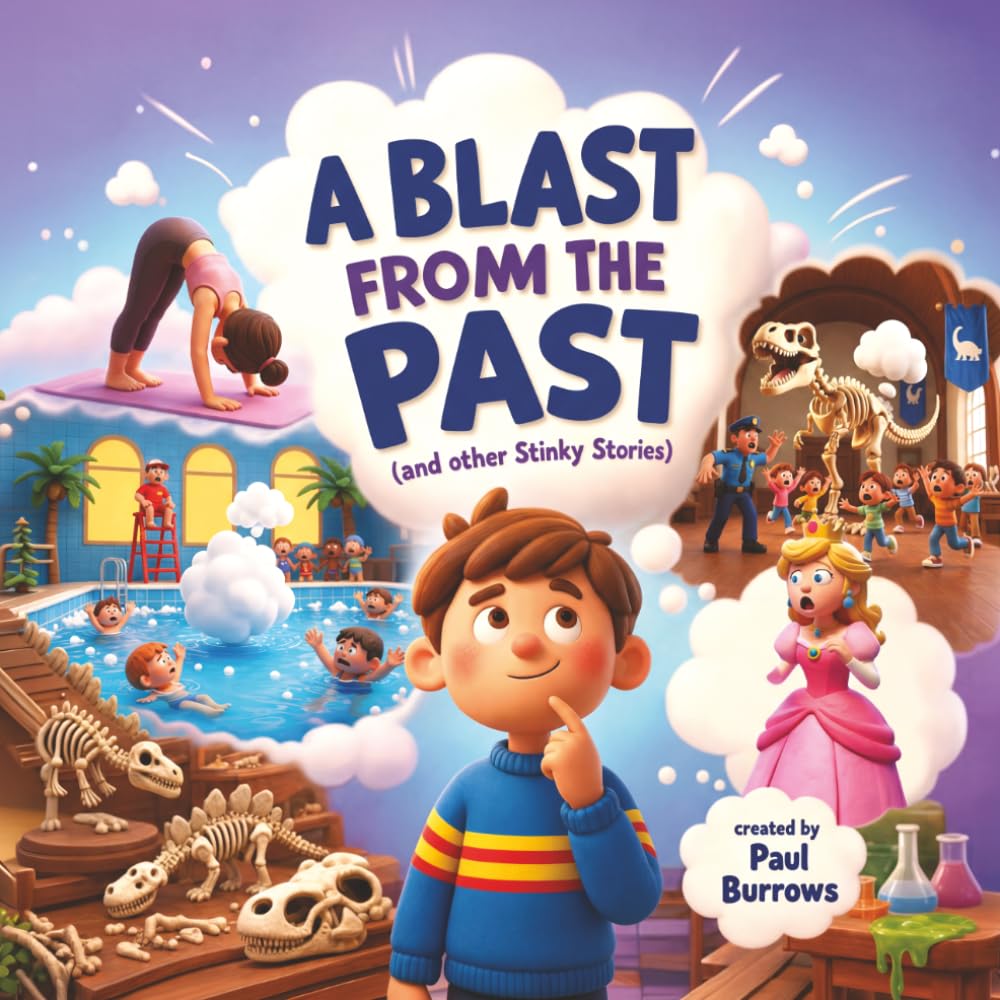 A Blast from the Past (And Other Stinky Stories): A Hilarious Rhyming Picture Book for Kids About Farts, Toots, and Gassy Adventures (Perfect for Early Readers & Read Alouds)