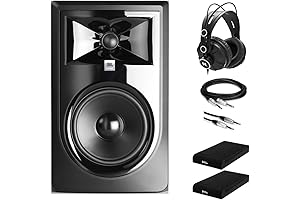JBL 305P MKII: Professional Studio Monitor Bundle with Enhanced Sound Quality