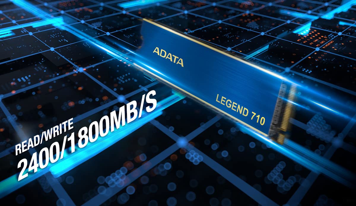 Amazon | ADATA 256GB Legend 710 PCIe Gen3 x4 M.2 2280 SSD ソリッド