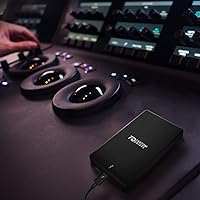 Vista 7 de Fantom Drives - 4TB External 3D NAND TLC Portable Solid State Drive - Thunderbolt 3 & 4 USB 3.2 Type-C - 2800MB/s - Intel Certified -TB3X-2300N4TB