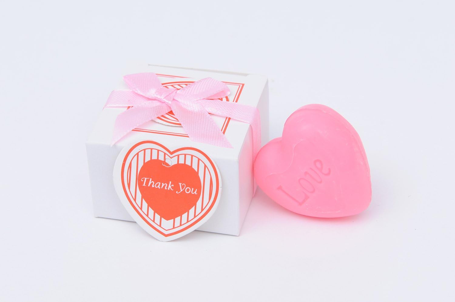 Baby Shower Favors Cute Mini Heart-Shaped Soap Favors for Wedding Gift Soap or Baby Shower Soap Favors 24PCS