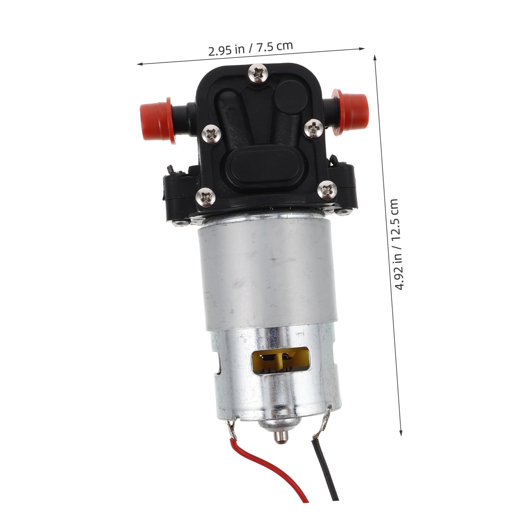 Cabilock Electric Diaphragm Pump Intelligent Recirculation High Pressure Washer Stable Pressure Sprayer Pump 12v 36w