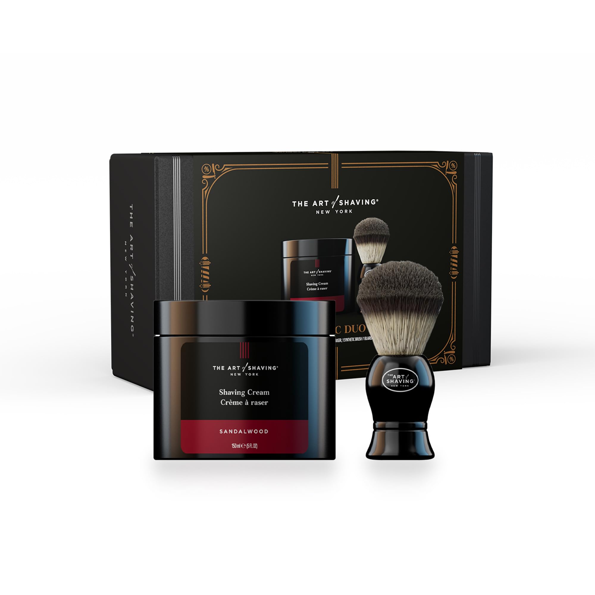 The Art of ShavingSandalwood Iconic Duo Giftset - Shaving Cream 5oz & Shaving Brush