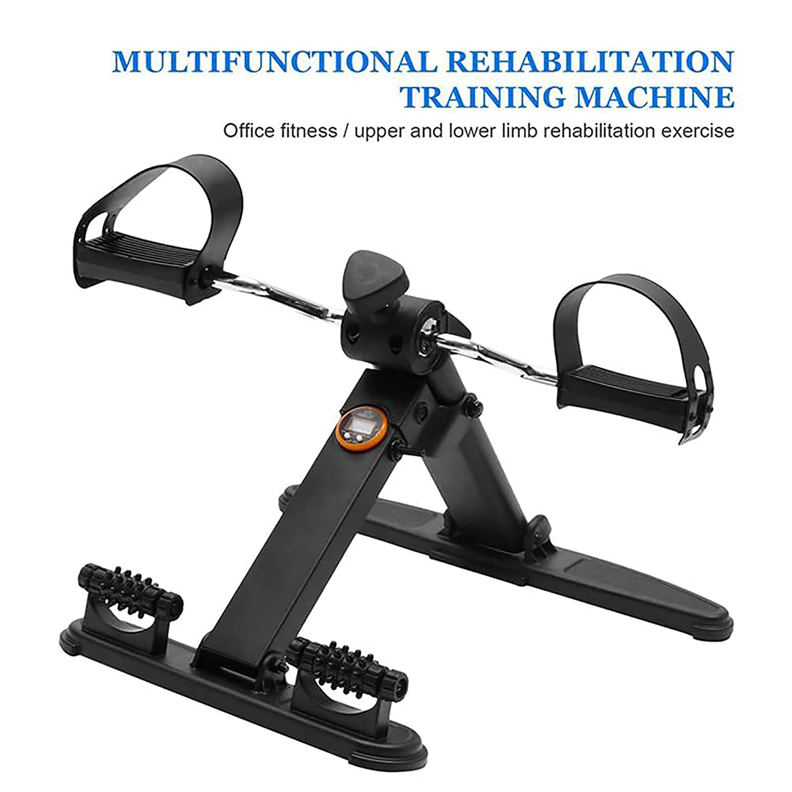 Bicicletta Fitness, Mini Fitness Indoor Cyclette Tapis roulant Verticale Riabilitazione Bicicletta Ciclismo Stepper Leg Pedal Trainer