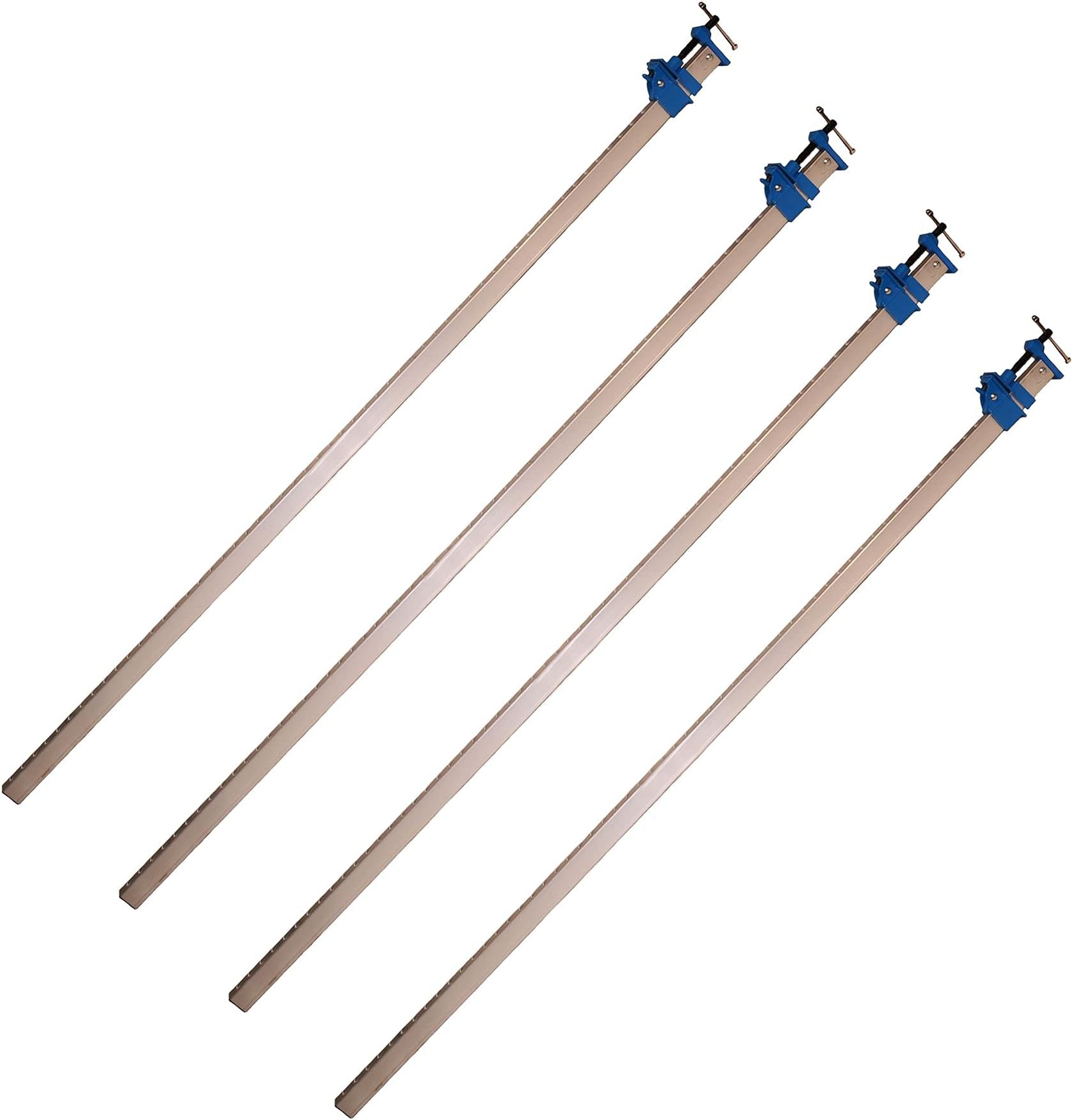 AB Tools 60” (1500mm) Aluminium Sash Clamp Grip Bench Work Holder vice Slide Cramp 4pk