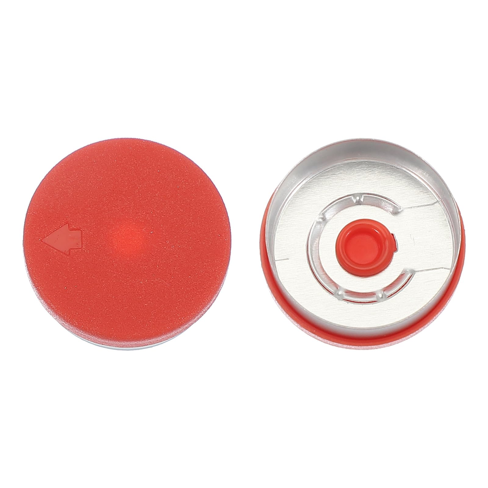 PATIKIL 20mm Caps, 100 Pack Top Caps Vial Seals Plastic-Aluminum Caps Cover for Glass Vials Bottles, Red — Amazon image 3
