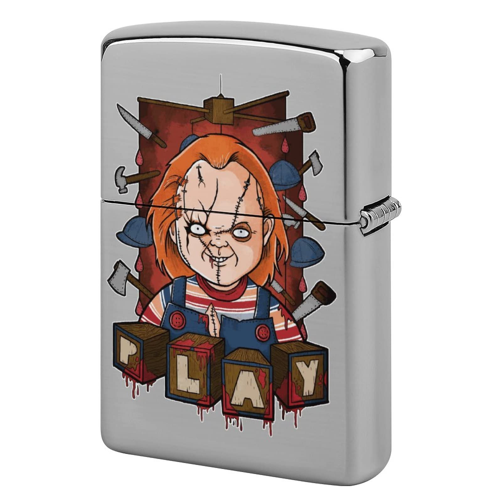 Amazon.co.jp: ジッポライター兼用ケース チャッキー チャイルドプレイ