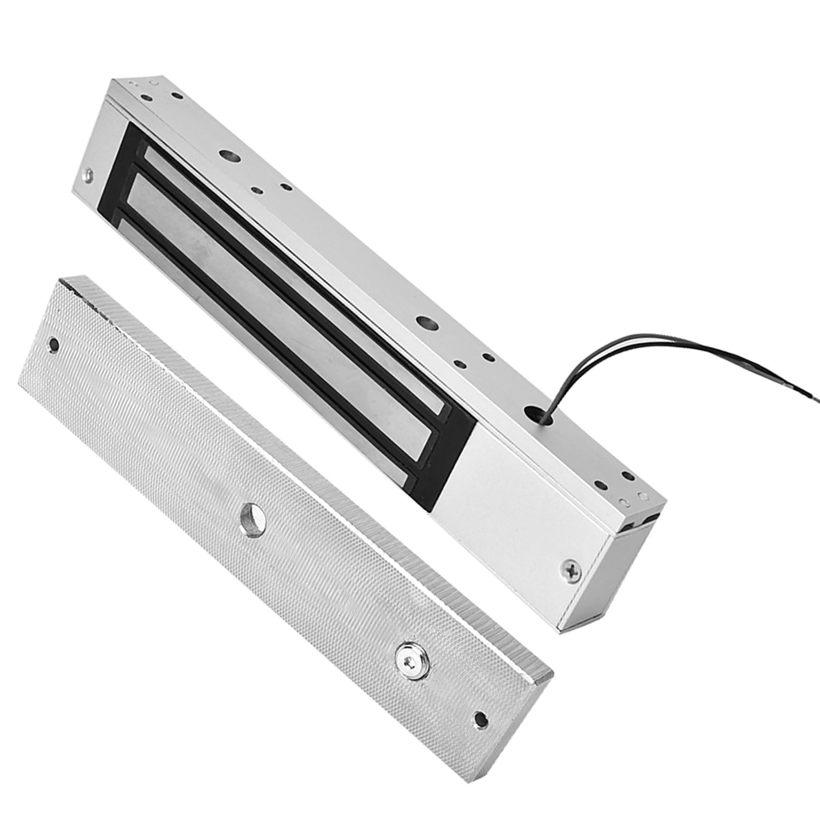 Verrou électrique 280 kg de force de maintien | Étanche et anti-ternissement – Résistant à une utilisation en extérieur | Contrôle d'accès DC 12 V pour portes en bois/métal/verre