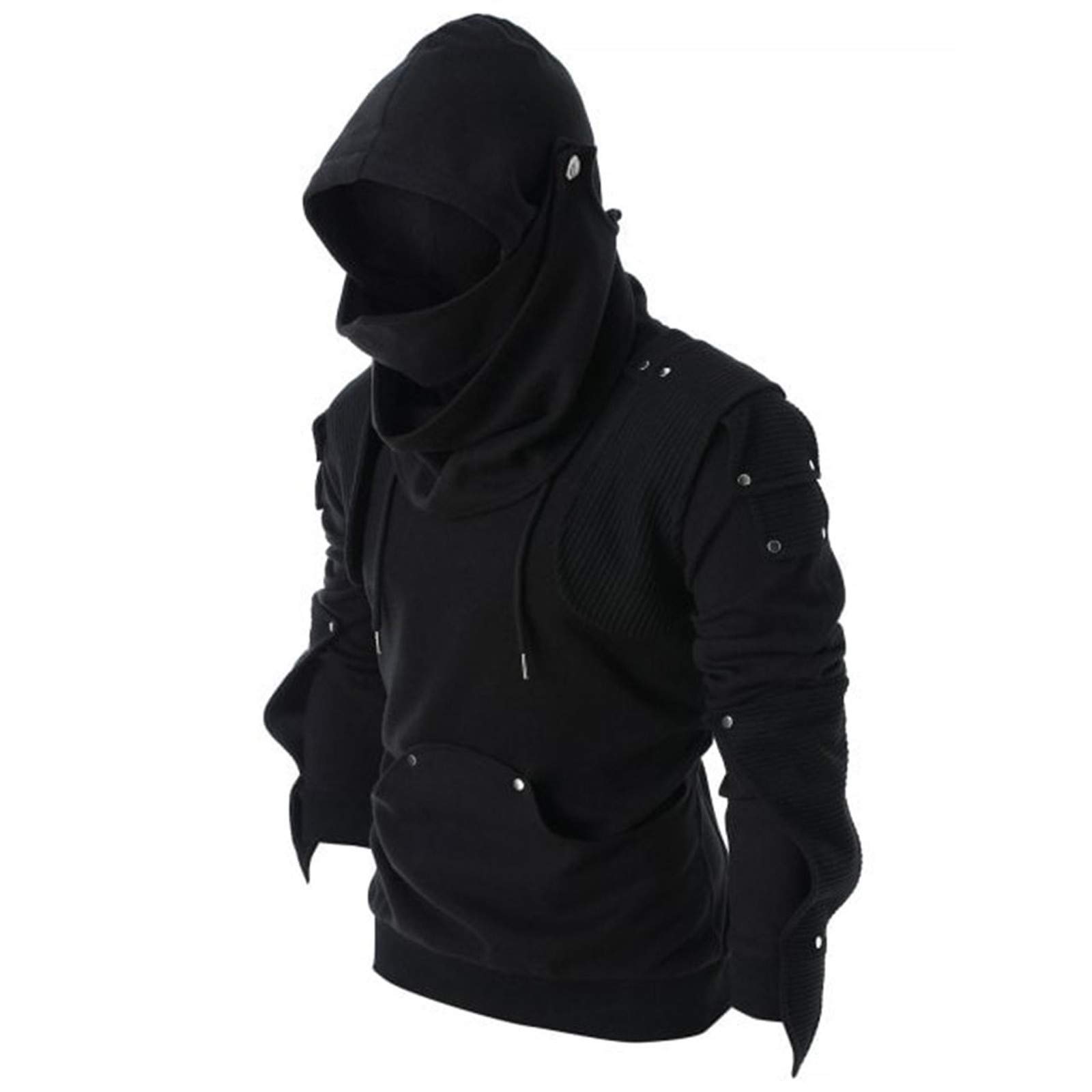 Bluza męska z kapturem, zimowa, elegancka, outdoorowa, z długim rękawem, do noszenia na czas wolny, trening, styl sportowy, bluza z kapturem 2026