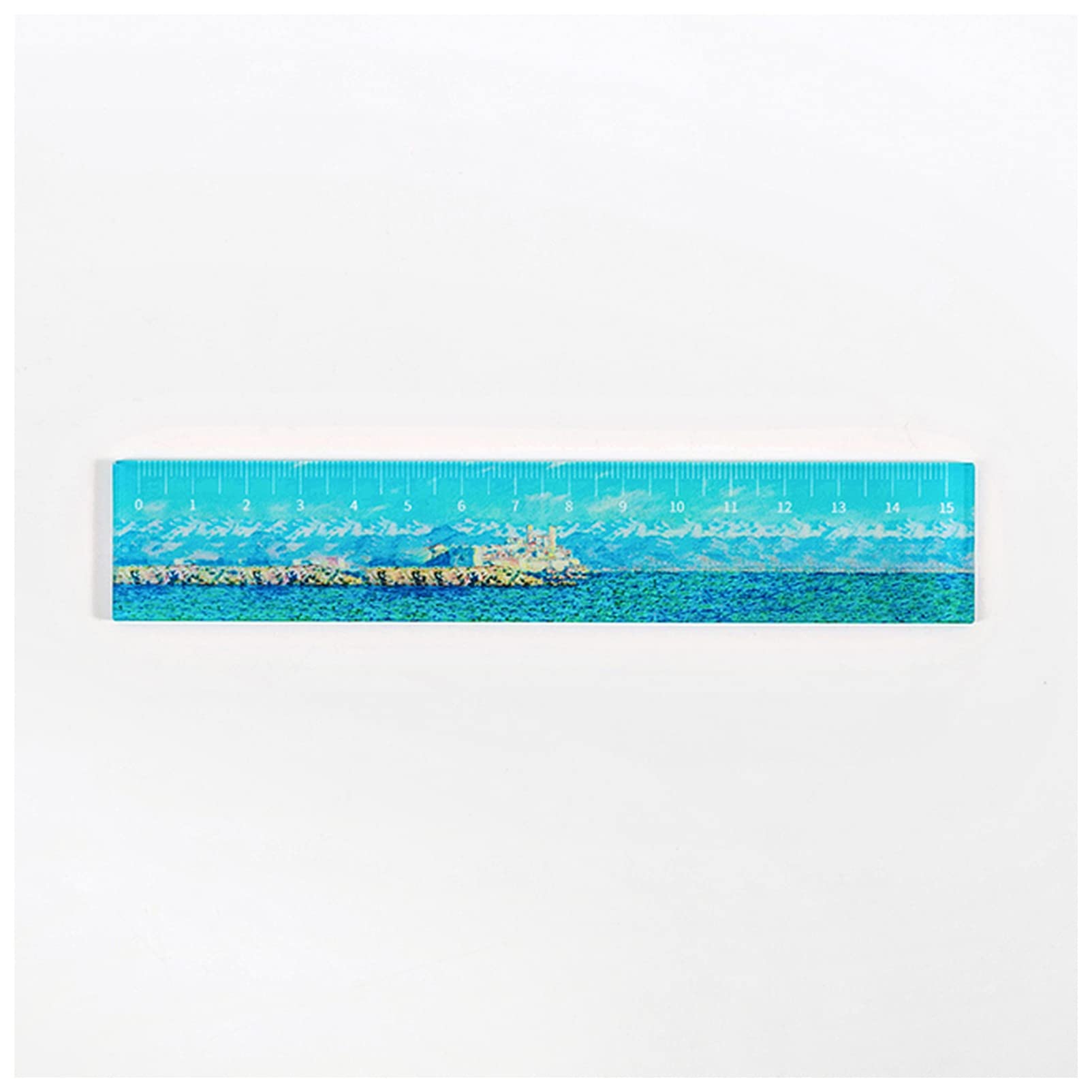 oiujhgCDS Rulers, 15CM Multifunctional DIY Children's Painting Ruler Student Office School Stationery Set(3)