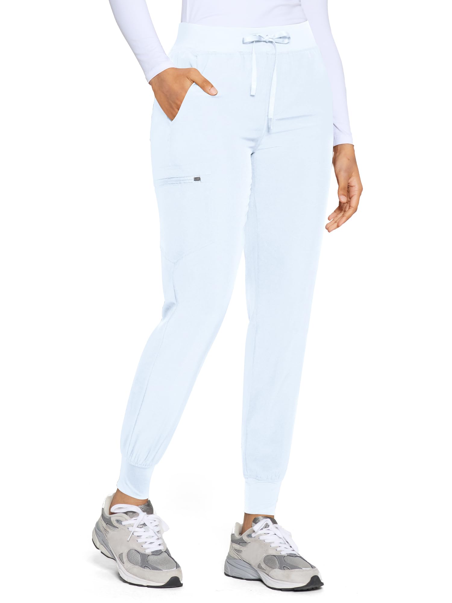 COZYFIT Womens Scrub Pants - Soft Stretch Yoga Style
