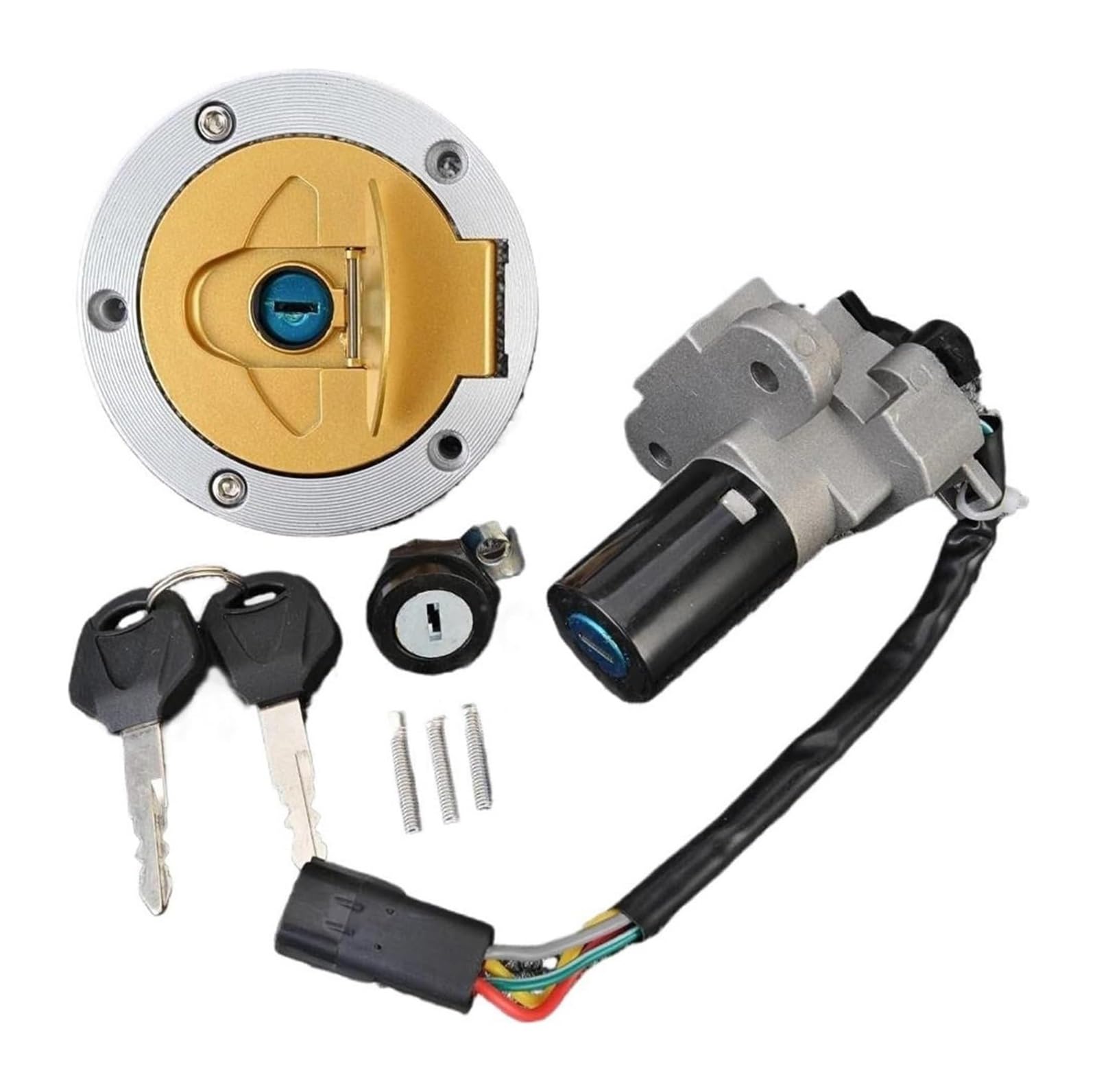 Cerradura De Encendido para Ducati para ST4S 2002 para ST3 2003-2007 para 1098 2008-2013 Interruptor Arranque Accesorios Motocicleta Cerradura Encendido Combustible