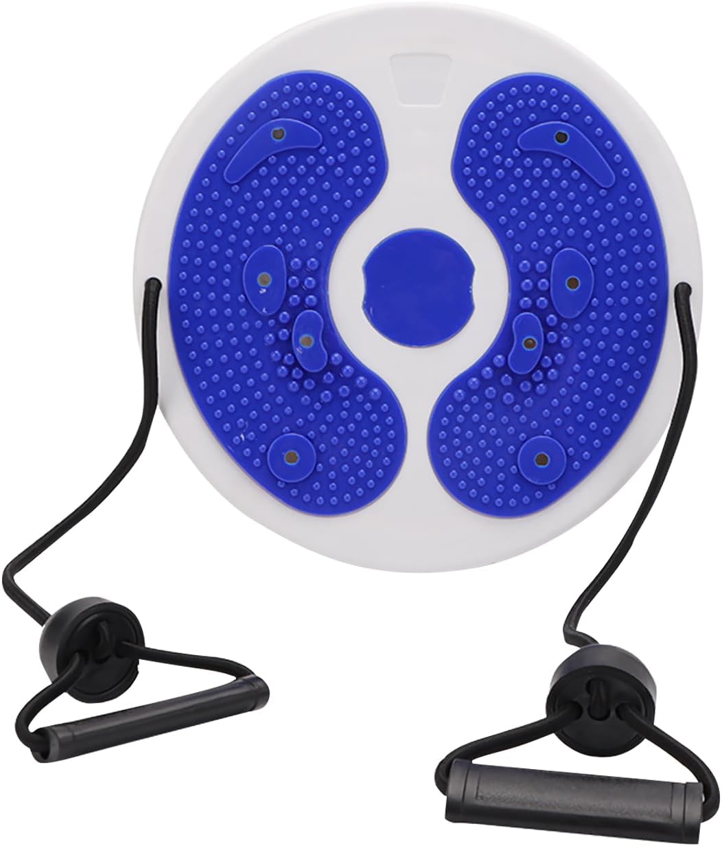 DAYONG Twister Board, Waist Training Twist Plate, Drawstring Fitness Twister Waist Twisting Disc, Body Shaping Abdominal Muscle Training, Foot Massage Plate, Portable Home Workout Equipment.