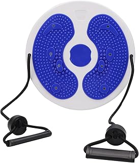 DAYONG Twister Board, Waist Training Twist Plate, Drawstring Fitness Twister Waist Twisting Disc, Body Shaping Abdominal Muscle Training, Foot Massage Plate, Portable Home Workout Equipment.