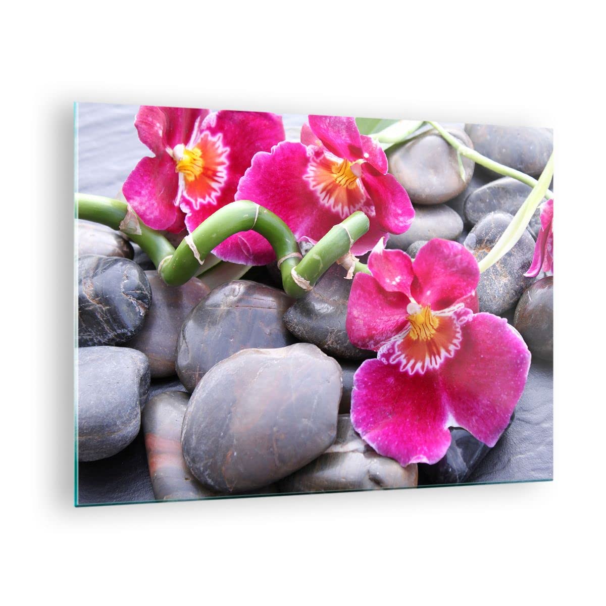Vidrios Decorativos Tridimensional Espiral Marrón Cuadro