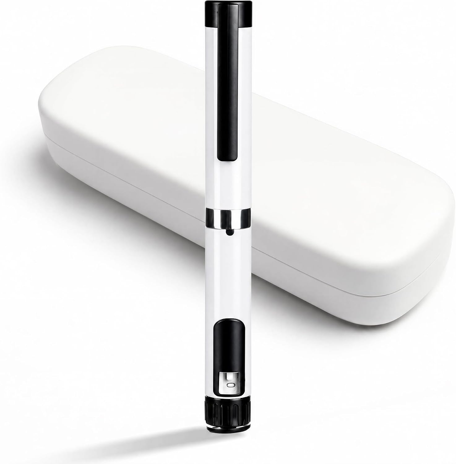 60 Unit V4 Reusable Metal Peptide Pen, Compatible with 3mL Cartridges