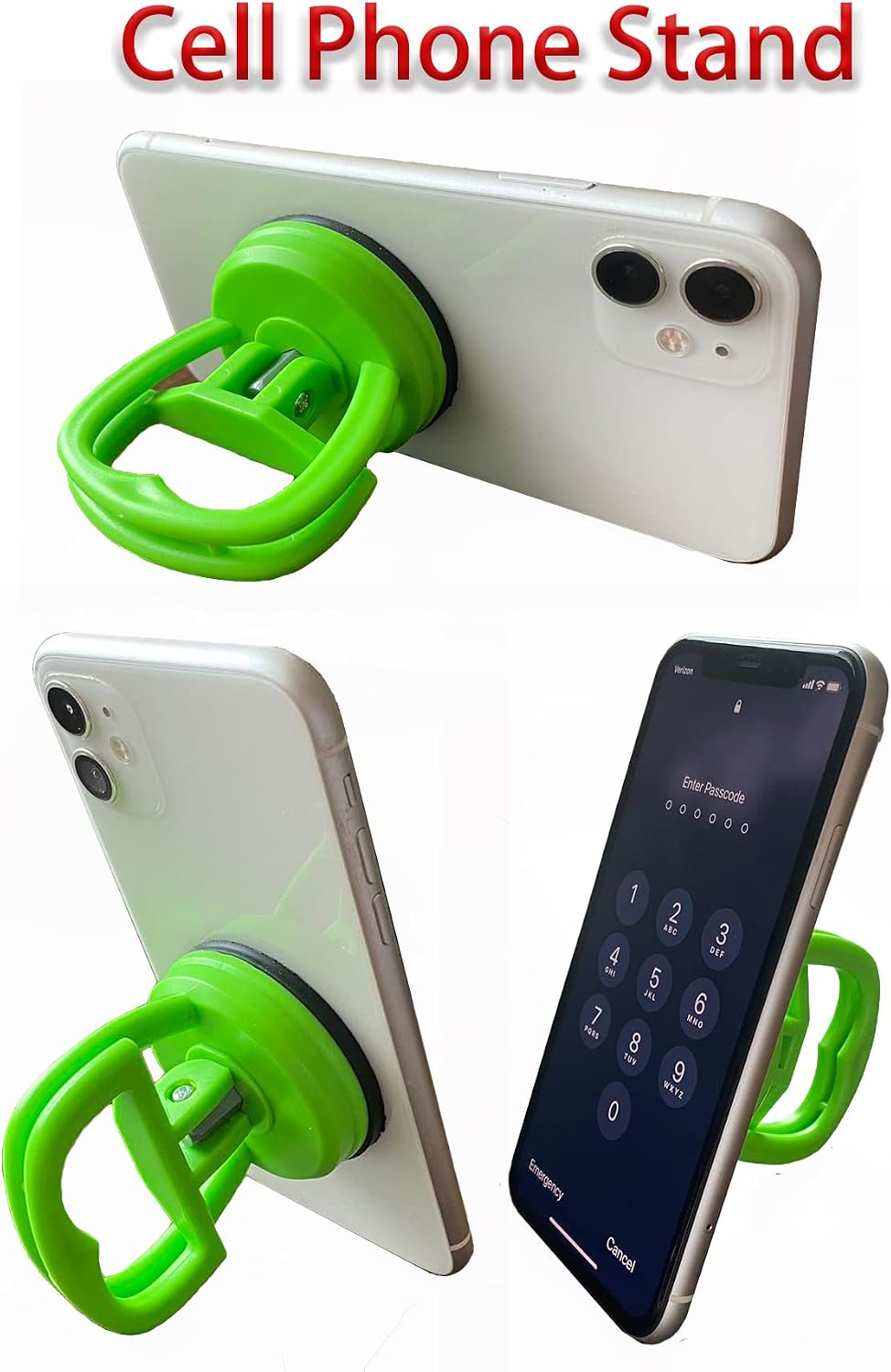 Unlimit 5pcs Heavy Duty Suction Cups Small, Dent Puller Suction Cup for Car, Opening Tool for Cell Phone, Computer, LCD Screen Remover, Mobile Phone Stand, Handle for Glass.