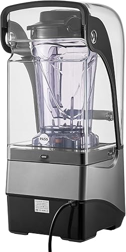 Miniatura 10 de VEVOR Licuadora profesional para batidos, 118 onzas, 1400 W, con potente motor, licuadora multifuncional para procesamiento de alimentos con