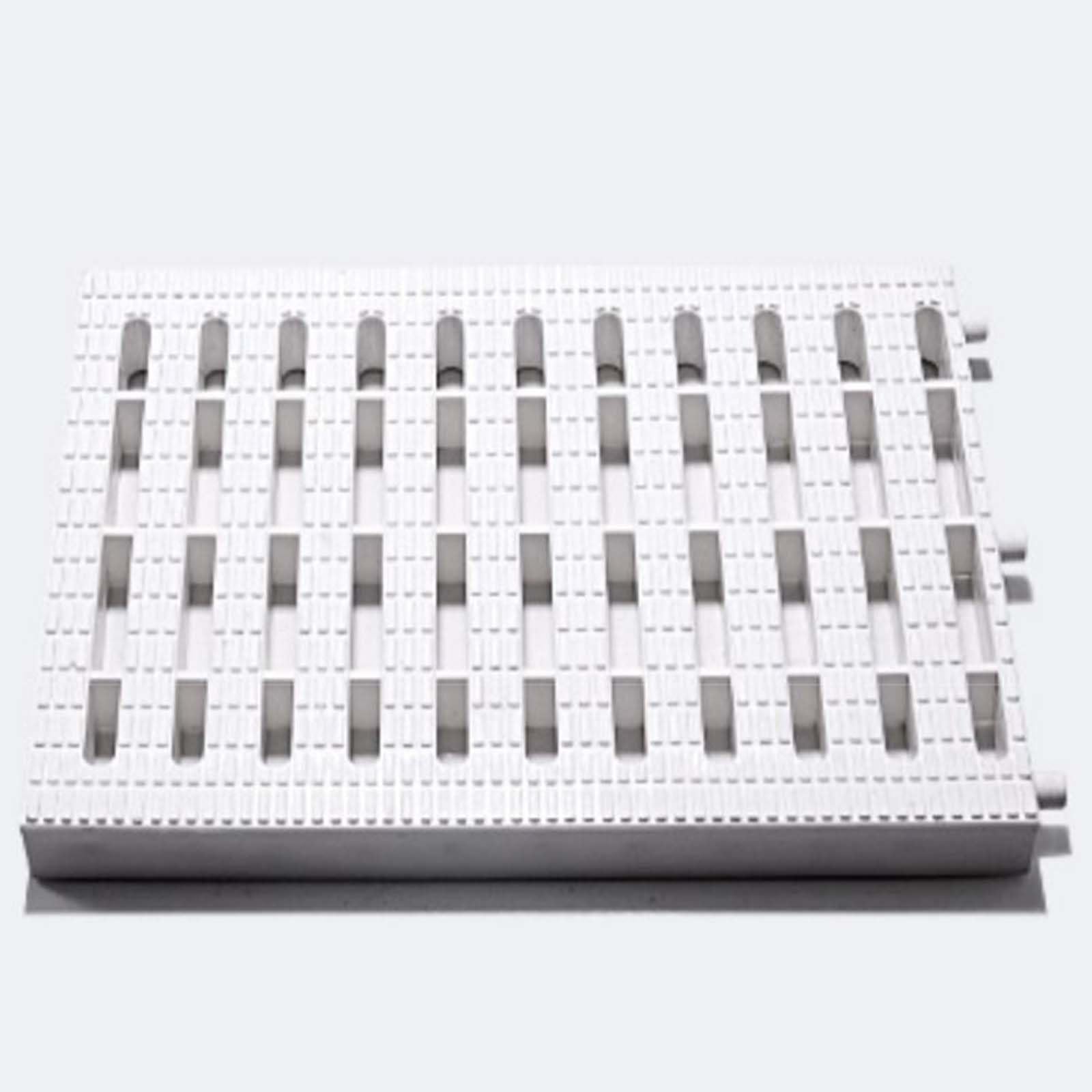 Grille de vidange extérieure en plastique pour feuilles et canalisations de cour